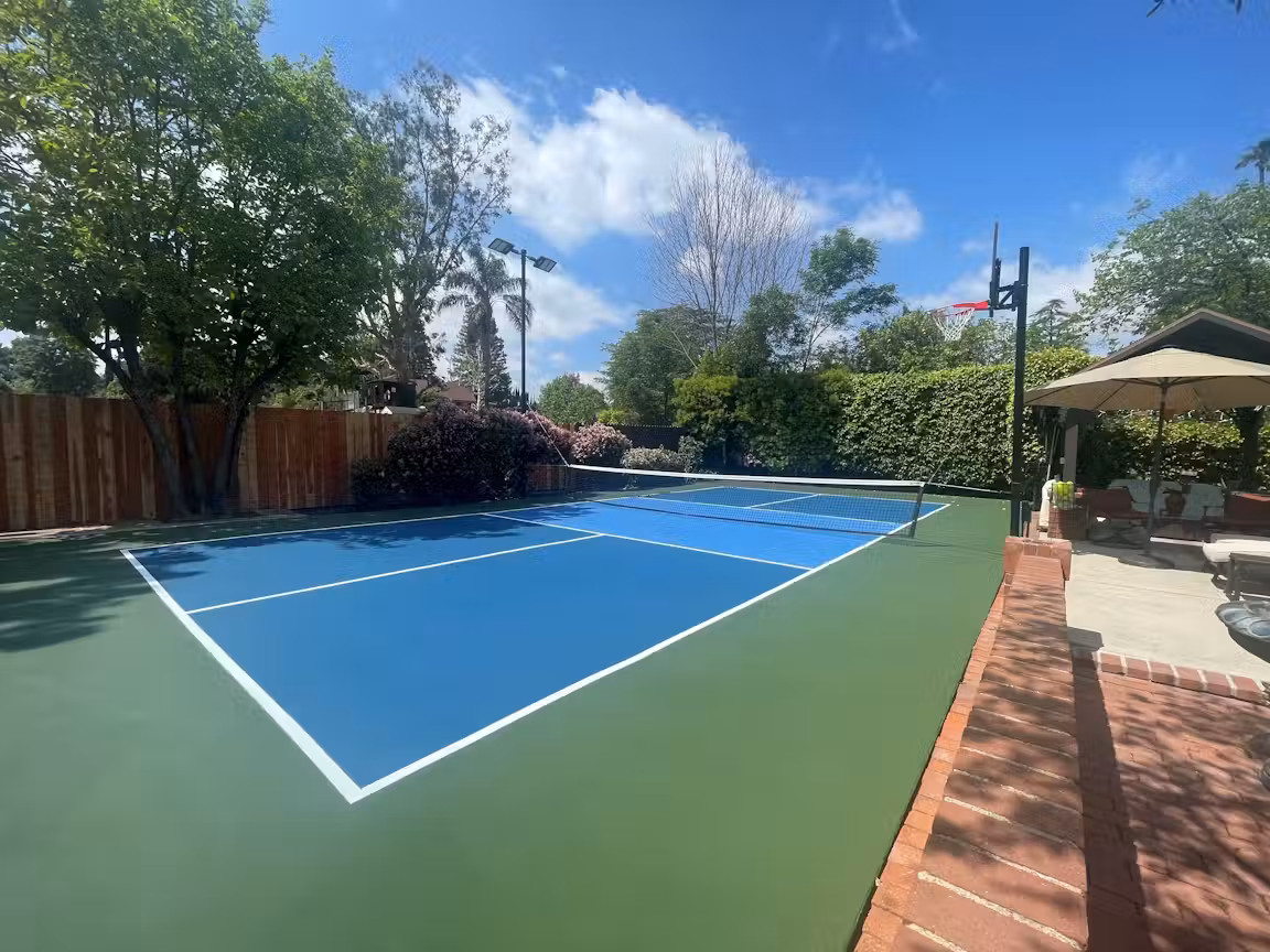 Gorgeous Pickleball Court